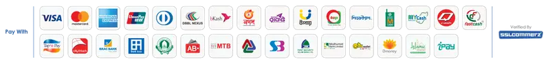 Pay with Bkash, Nagad, Rocket and Bank Transfer